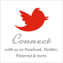 Connect with us on Facebook, Twitter, Pinterest and more.